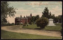 Portland, Me. Reed Monument and Maine General Hospital 